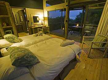 Rocktail Beach Camp: Abend