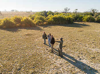 Setari Camp: Zu Fuß unterwegs