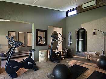 Bumi Hills Safari Lodge: Fitnessraum Bumi Hills Safari Lodge: Fitnessraum