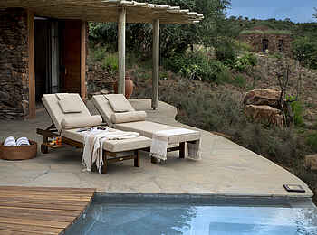 andBeyond Suyian Lodge: Der Pool einer Suite andBeyond Suyian Lodge: Der Pool einer Suite