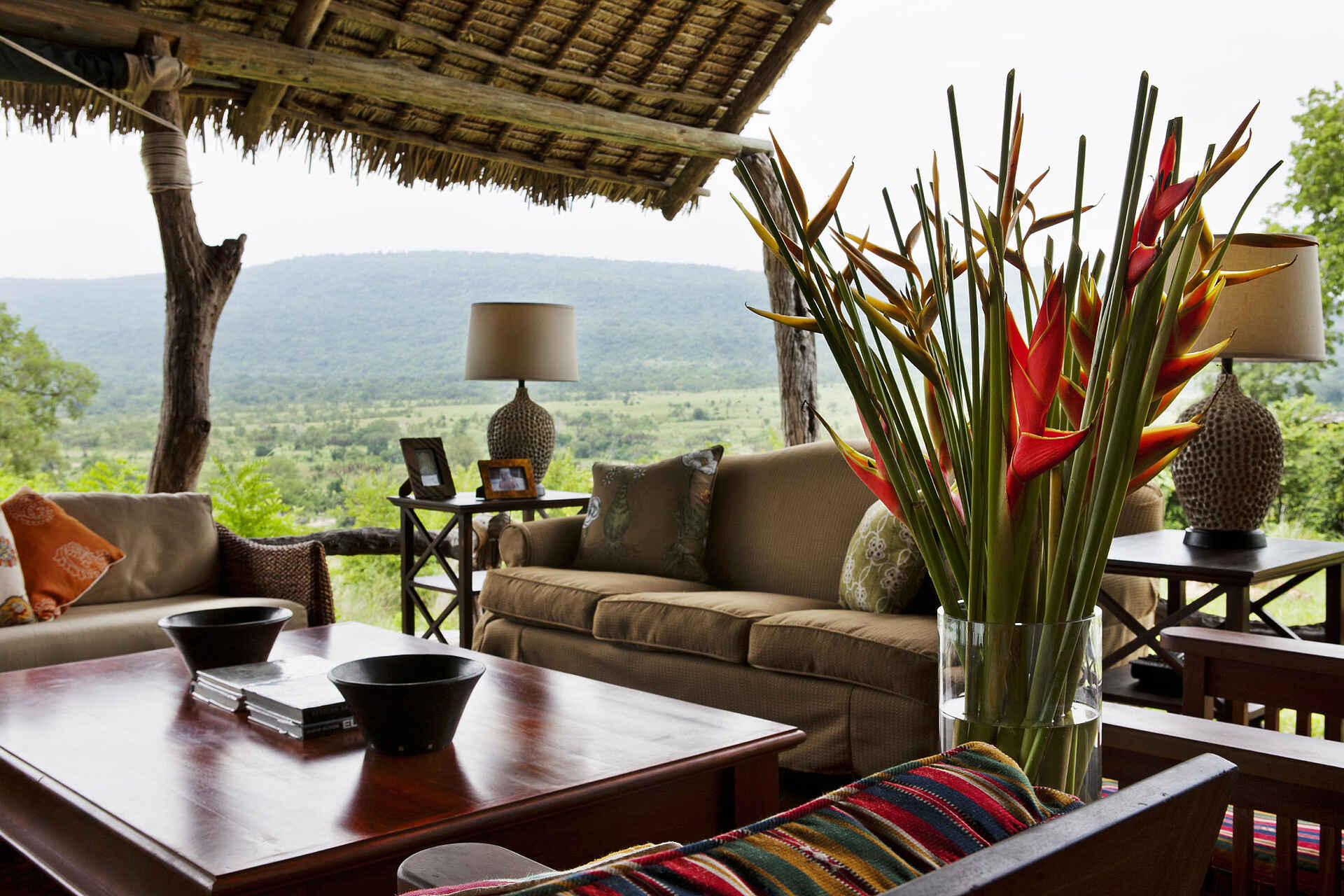 Beho Beho Camp, Selous Game Reserve, Tansania, Lounge, afrikarma, afrikarma.de, afrikarma Safaris, afrikarma Safaris - Wildnis. Hautnah.