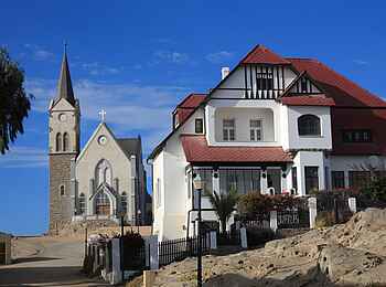 Lüderitz Nest Hotel: Felsenkirche von 1912