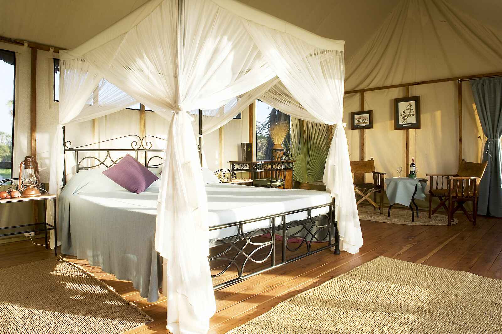 Maramboi Tented Camp: Doppelbett Maramboi Tented Camp: Doppelbett