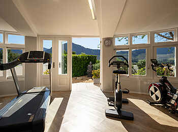 Mont Rochelle Hotel and Vineyard: Fitnessstudio