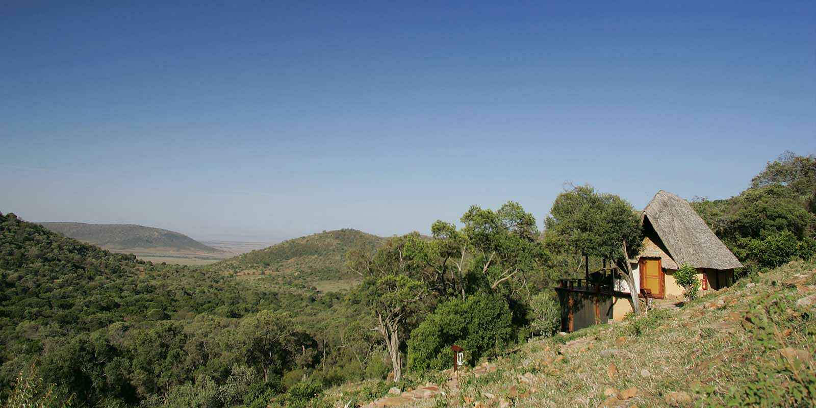 Saruni Mara Camp: Gästechalet am Hang Saruni Mara Camp: Gästechalet am Hang
