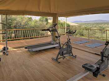 Mara Bushtops: Fitnesscenter