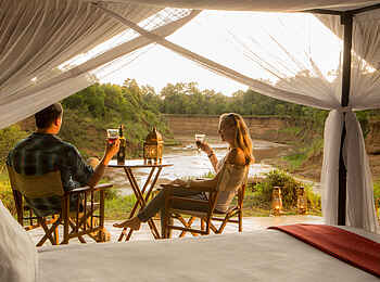Sentinel Mara Camp: Blick aus Gästezelt