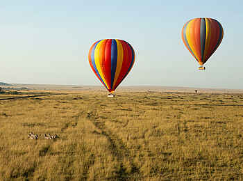 Angama Safari Camp: Ballonfahrt Angama Safari Camp: Ballonfahrt