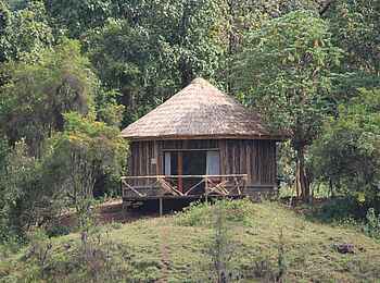 Bale Mountain Lodge: Rundhütte im traditionellen Stil Bale Mountain Lodge: Rundhütte im traditionellen Stil