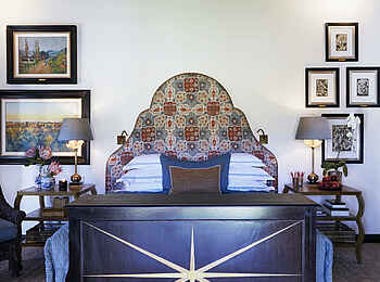 Bushmans Kloof Wilderness Lodge: Cederberg House Bett Bushmans Kloof Wilderness Lodge: Cederberg House Bett