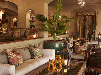Chobe Game Lodge: Die Lounge