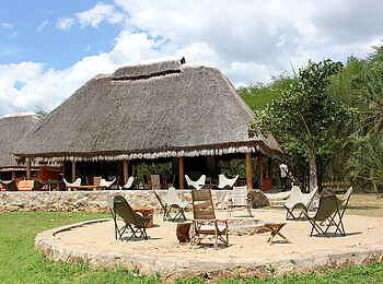 Enjojo Lodge: Feuerplatz