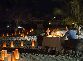 Gold Zanzibar Beach House & Spa: Privates Stranddinner