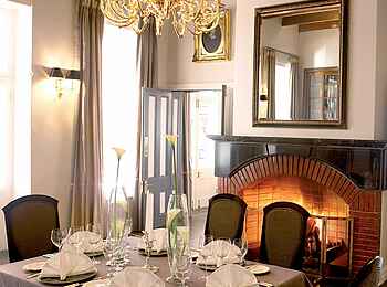 Grande Roche Hotel: Privater Speisesaal