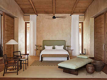 Kisawa Sanctuary: Schlafzimmer mit Doppelbett