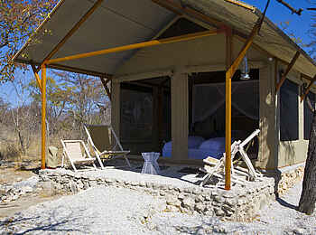 Mushara Bush Camp: Abenteuerliche Zeltchalets