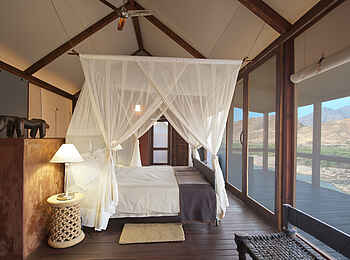 Okahirongo River Camp: Gästeunterkunft Okahirongo River Camp: Gästeunterkunft