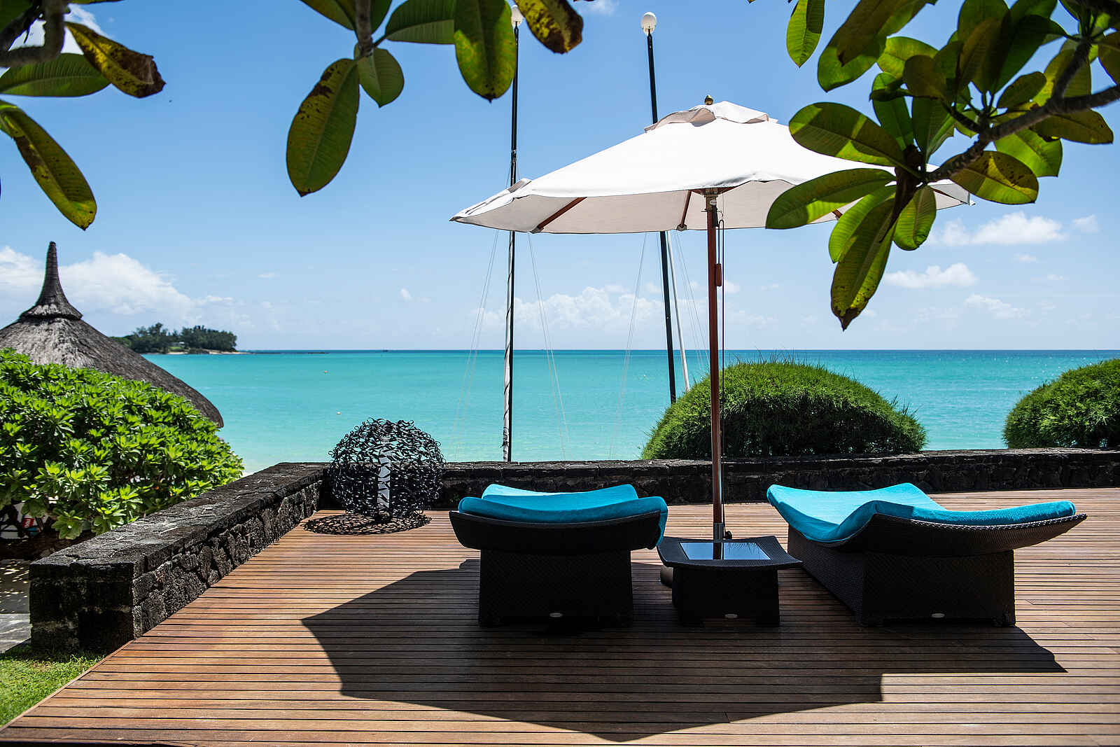 Royal Palm Beachcomber Luxury: Blick aufs Meer Royal Palm Beachcomber Luxury: Blick aufs Meer