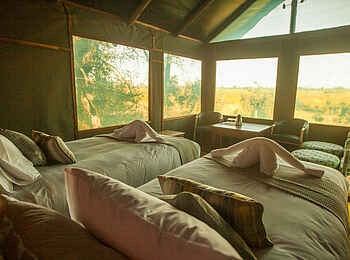 Rra Dinare Camp: Kinderzimmer in der Family Unit