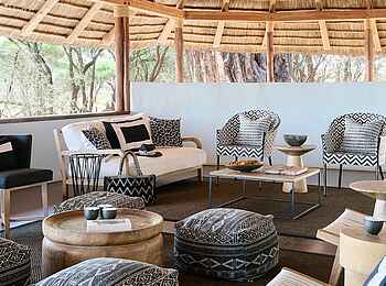 Sanctuary Swala: In der Lounge