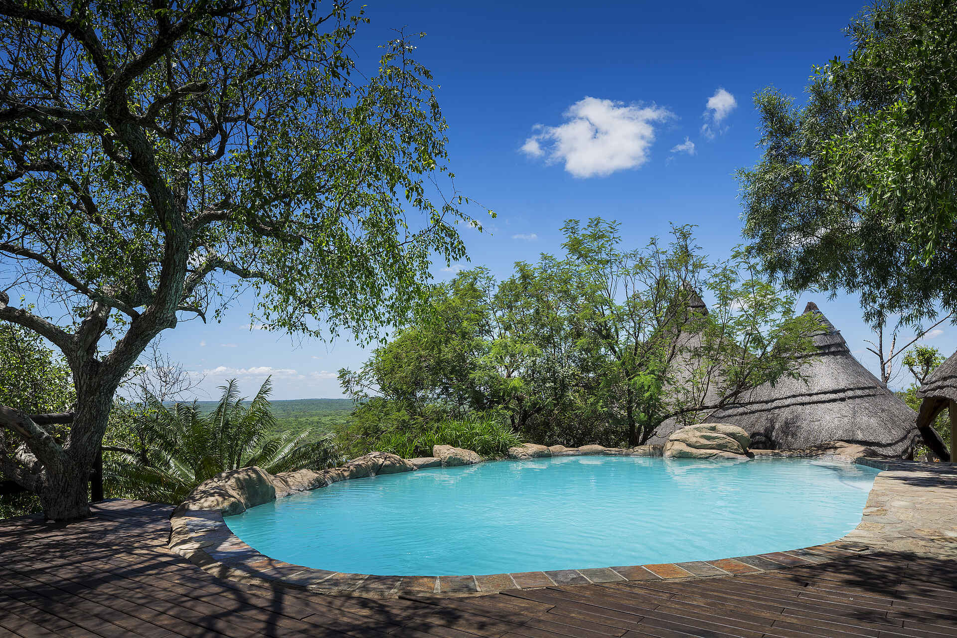 sabi sand rame reserve, ulusaba rock lodge, virgin limited edition, outdoor pool, afrikarma, afrikarma safaris, afrikarma safaris - wildnis. hautnah., afrikarma.de