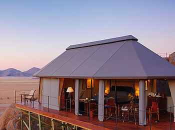 Zannier Hotels Sonop: Gästezelt mit Veranda Zannier Hotels Sonop: Gästezelt mit Veranda