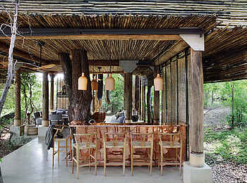 Matetsi Victoria Falls: Barbereich im östlichen Camp Matetsi Victoria Falls: Barbereich im östlichen Camp