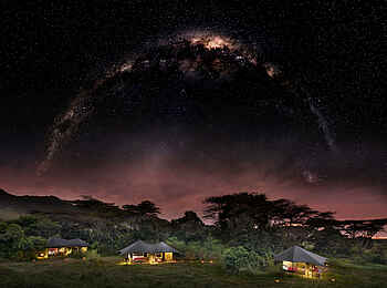 Angama Safari Camp: Sternenhimmel Angama Safari Camp: Sternenhimmel