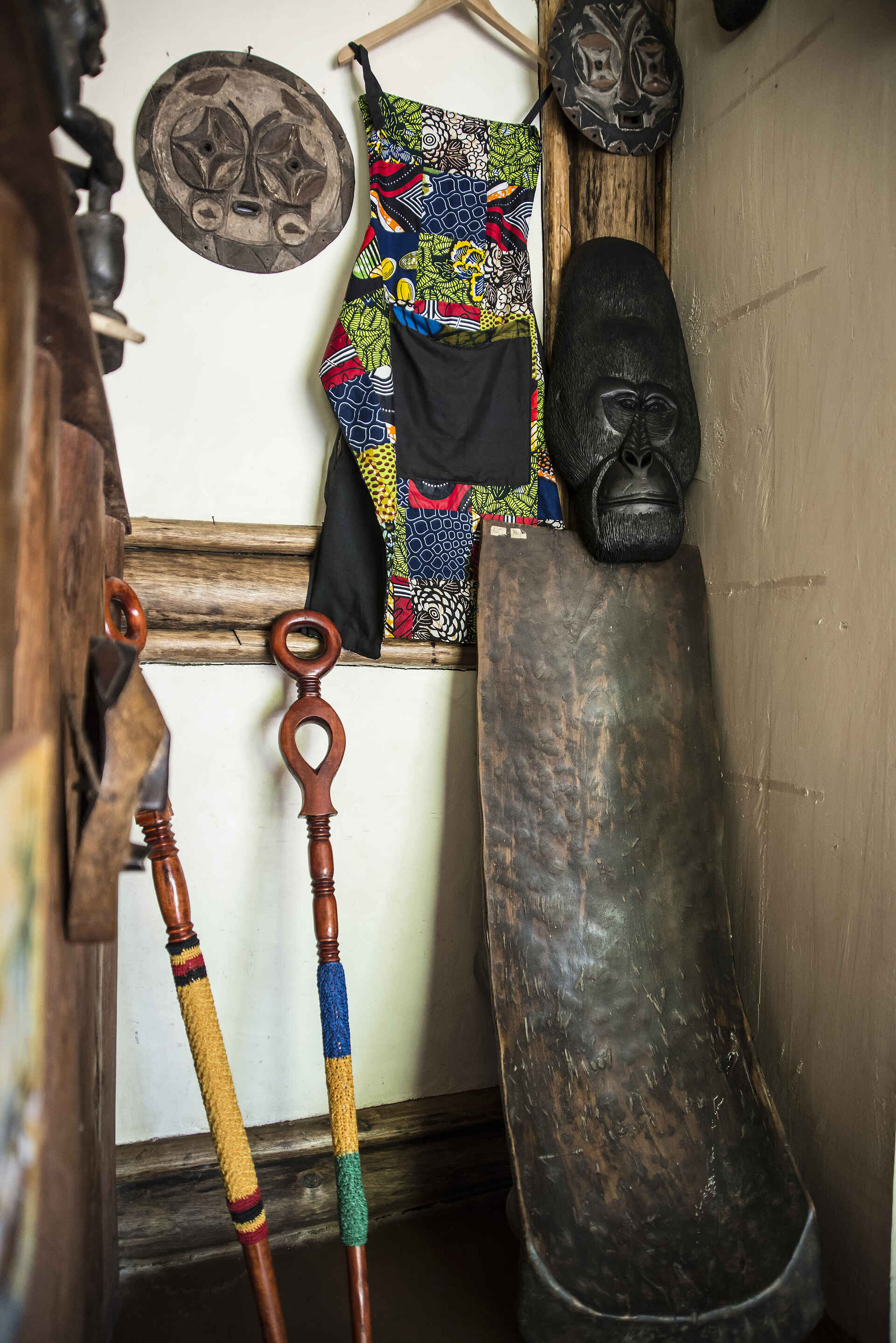 Buhoma Lodge: Deko und Souvenirs