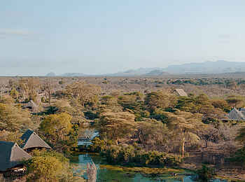 Finch Hattons: Vogelperspektive Lodge