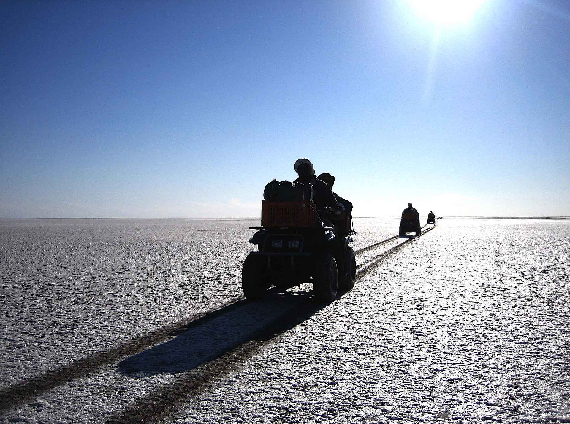 Jack's Camp: Quadbiketour unter einem kompromisslosen Himmel