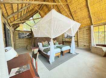 Mwamba Bush Camp: Zweibett Chalet Mwamba Bush Camp: Zweibett Chalet