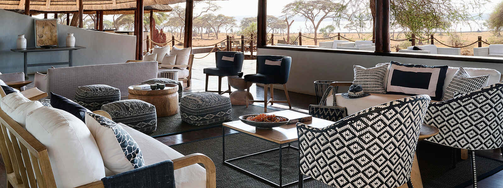 Sanctuary Swala: Lounge mit Aussicht Sanctuary Swala: Lounge mit Aussicht