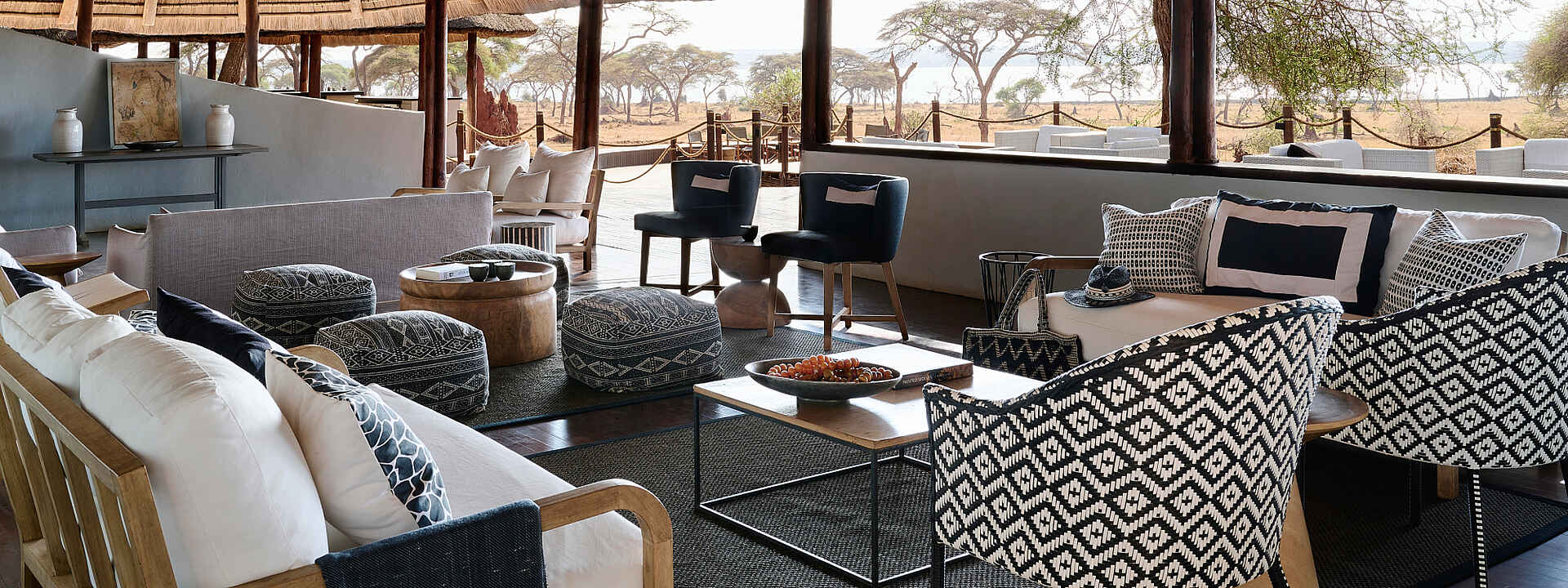 Die Lounge im Sanctuary Swala