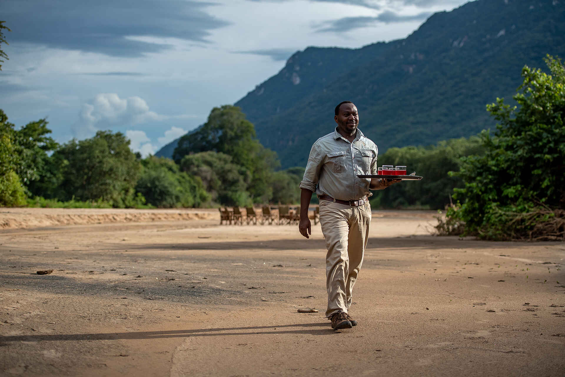 Wayo Manyara Green Camp: Willkommensdrink