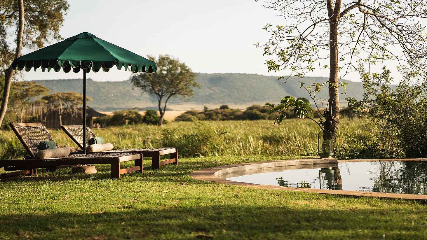 Wilderness Mara Camp: Der Pool Wilderness Mara Camp: Der Pool