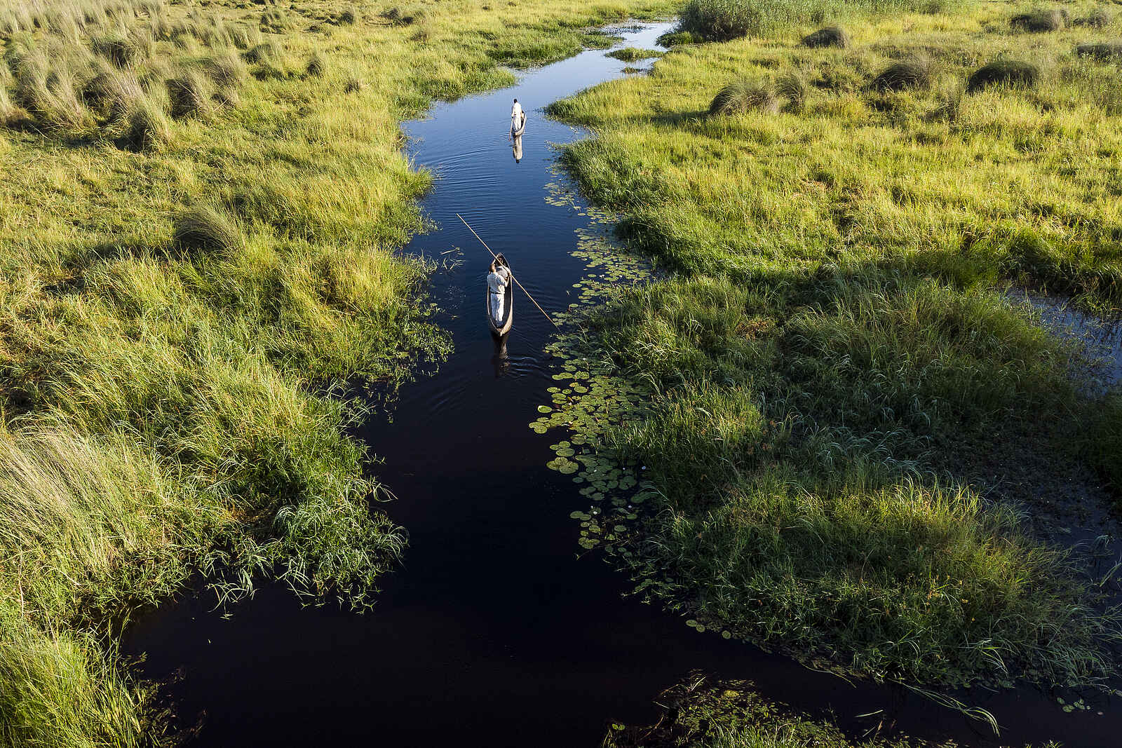 Sanctuary Stanley's Camp: Luftaufnahme von den Mokorotouren Sanctuary Stanley's Camp: Luftaufnahme von den Mokorotouren