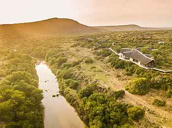 Great Fish River Lodge: Die Lage am Fluss