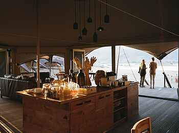 Hoanib Valley Camp: Frühstück Hoanib Valley Camp: Frühstück