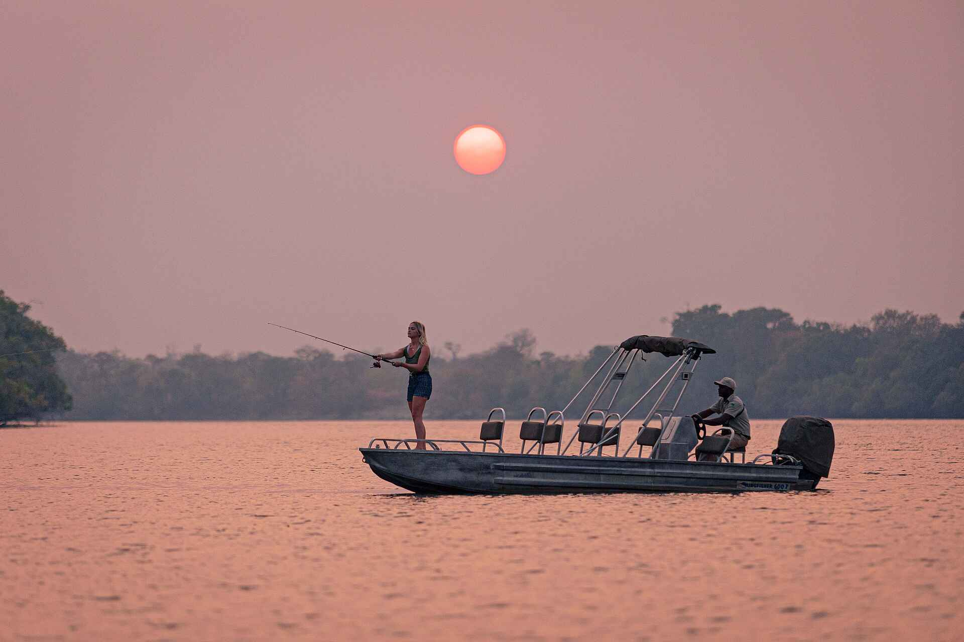 Ila Safari Lodge: Ein Angelausflug