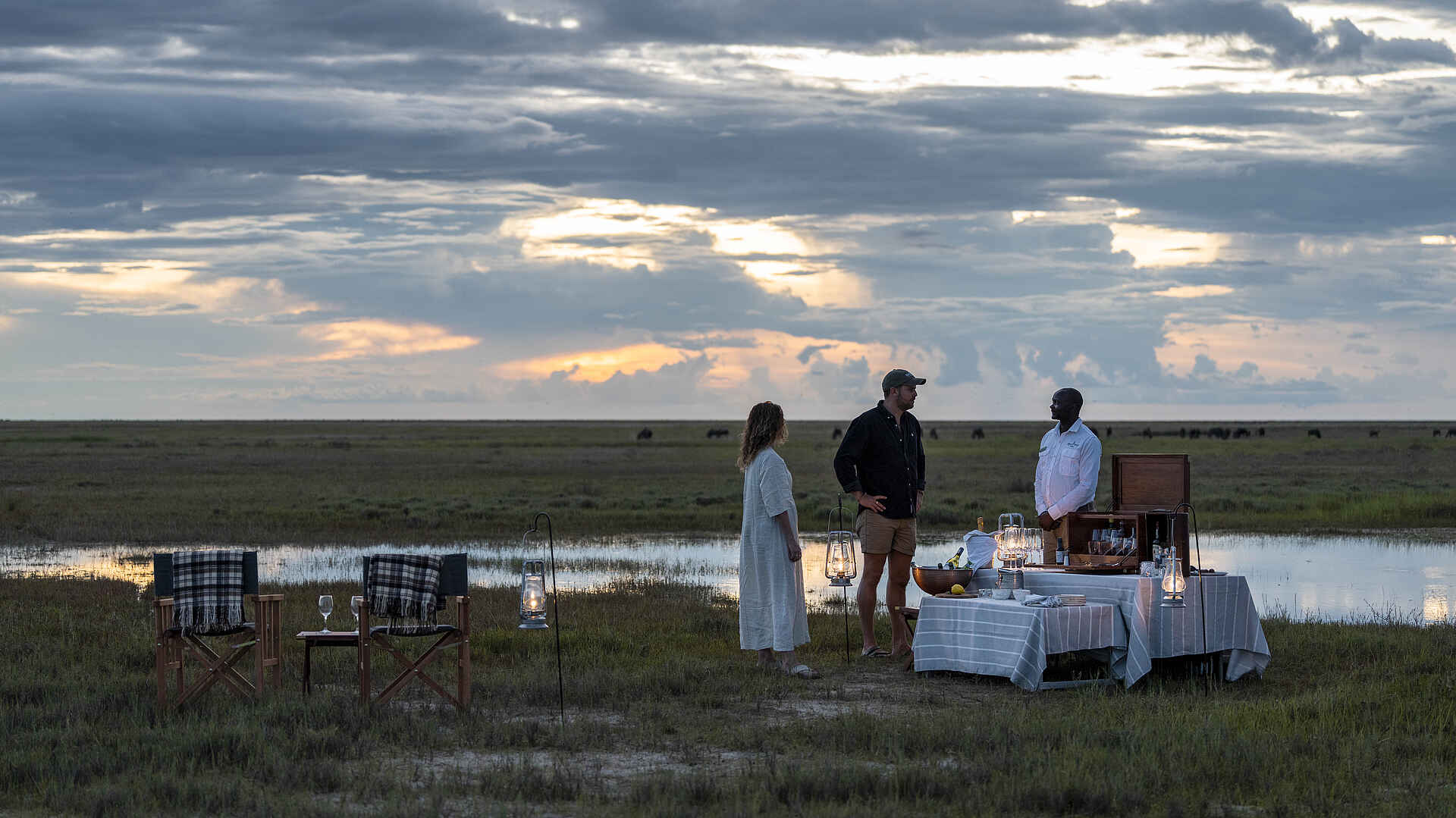 King Lewanika Lodge: Sundowner