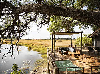 Kings Pool Camp: Family Tent Terrasse