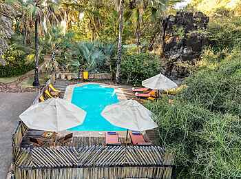 Kisima Ngeda Camp: Der Pool Kisima Ngeda Camp: Der Pool