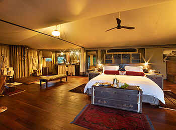 Mara Plains Jahazi: Das Bad im zelt