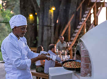 Maxa Camp: Pizzaofen