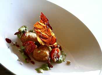 Phinda Homestead: Vorspeisen-Kreation Phinda Homestead: Vorspeisen-Kreation