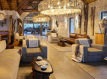 Simbavati Waterside Lodge: Die Rezeption Simbavati Waterside Lodge: Die Rezeption