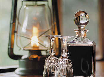 Makweti Safari Lodge: Etwas Port zum Aufwärmen