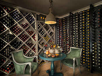 Stanley and Livingstone Boutique Hotel: Weinkeller Stanley and Livingstone Boutique Hotel: Weinkeller