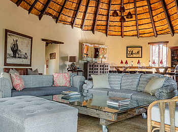 Amalinda Lodge: Blick in die Lounge